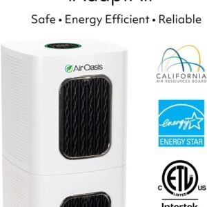 iAdapt 2.0 H13 HEPA Filter Air Purifier Reduces 99% of Viruses, Mold, Dust, Smoke, Pollen & Odors Quietest on The Market WiFi Compatible 1,325 Sq Ft of Clean Air