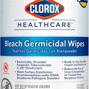 Clorox healthcare bleach wipes