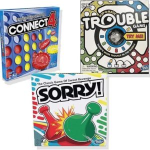 Classic Connect 4, Classic Sorry!, & Classic Trouble